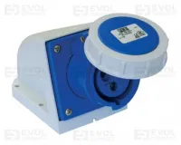 PCE Розетка комб наст с выкл 32А/1P+N+E/IP44 1GS 96062350