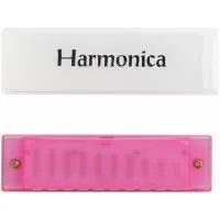 BEE DF10A-3 PINK - Губная гармоника диатоническая