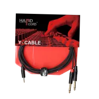 HardCord AJS-30 аудио кабель mini джек стерео-2 Jack mono 3m