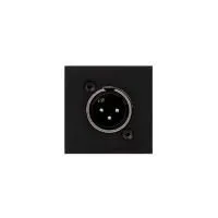 Audac CP45XLMS/B- Модуль настенной панели с разъемом XLR (вилка) – Phoenix, черный