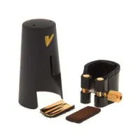 lc27p  лигатура для альт-саксофона, кожаная, с пластиковым колпачком Vandoren