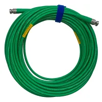 12G SDI BNC-BNC (mob) (green) 2 метра мобильный/сценический кабель (зелёный) GS-PRO