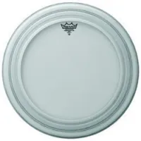 Remo PR-1122-00  22"Powerstroke Pro coated пластик для бас бараб. однослойн. с напылен. с демп. кольцом