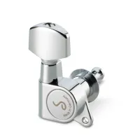 10020223.01.36 Комплект одиночной колковой механики, 3+3, хромированный, Schaller