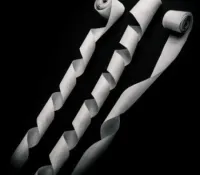 Серпантин бумажный 4смх20м белый