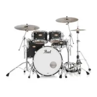Pearl rf1p924xsp-s/ c124  ударная установка из 4-х барабанов, цвет matte black mist (2 коробки)