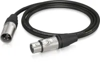 Behringer GMC-600 микрофонный кабель XLR female—XLR male, 6.0 м, 2 x 0.22 mm², диаметр 6 мм, черный