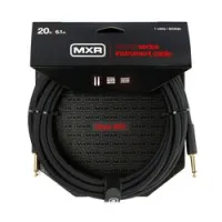 Mxr dcir20 stealth series  инструментальный кабель, шумоподавление, 6,1 м, прямые джеки