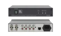 Усилитель-распределитель  Kramer Electronics [VM-9T] 1:2 видео и  звуковых стереосигналов c передатчиком в витую пару