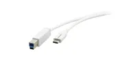 Kramer C-USB31/CB-3- Кабель USB 3.1, разъемы USB-C (вилка) – USB-B (вилка)