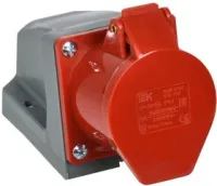 PCE Розетка встраиваем 16А/400V/3P+E/IP44, с выключателем и блокировкой 6014-6