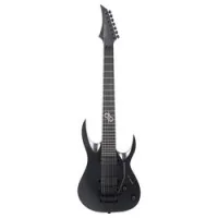 Solar guitars a2.7frc  7-струнная гитара, hh, floyd rose, цвет черный матовый
