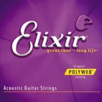 Elixir Polyweb Extra Light Acoustic - Струны для акустических гитар