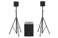 DS Proaudio ANT- Комплект из 2 коаксиальных 6" акустических систем CX 106 и активного 12" сабвуфера с DSP-процессором CX S312A, цвет черный