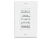 Extron EBP 105 D - Кнопочная панель eBUS с 5 кнопками: панель Decorator