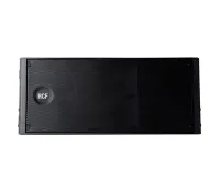 RCF HDL 20-A (13040007)  Активная двухполосная АС линейного массива 700 Вт, усилители: 500+200 Вт, 55 Гц - 20 кГц, 135 дБ, динамики: 2 х 10" + 2", рупор 100° х 15°, DSP, вход: XLR, выход XLR, полипропиленовый композитный корпус.