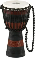 MEINL NINO-ADJ3-S-джембе африканский детский (7"x 8 1/2"), высота  15 3/4", материал - Mahogany Wood, мембрана натуральная, веревки - HTP-нейлон, цвет коричневый