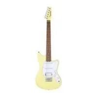 Mooer mlt10 candy yellow  электрогитара, форма offset, hss, цвет желтый