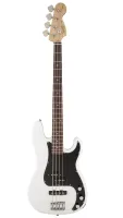 FENDER DLX ACTIVE P BASS SPEC PF OWT бас-гитара Deluxe Active Precision Bass Special, цвет олимпик уайт, накладка грифа Пао Ферр