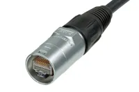 Neutrik NE8MC-1 кабельный разъем RJ45, для кабеля 3.5 — 8мм, разъем обжимается после установки колпа