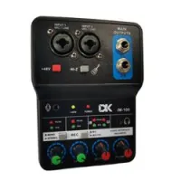 Dk im-100  мини микшер- аудиоинтерфейс, 2 вход. канала, usb 2.0