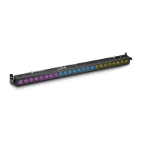 Cameo tribar 400 ir - светодиодная панель tri 24 x 3 вт в черном корпусе с ик-пультом дистанционного управления