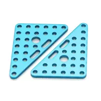 Makeblock треугольная пластина из анодированного алюминия triangle plate 6*8 (pair)