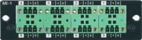 Electro-Voice MI-1 8 Канальная Mic/Line карта входв, с программируемуым уровнем усиления преампов и фантомным питанием,100 MIP