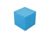 ECHOTON CUBE 250 - Бас ловушка 250*250*250мм синий