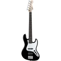 FENDER SQUIER AFFINITY JAZZ BASS V RW BLACK - Бас-гитара