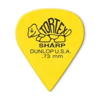 Dunlop 412p073 tortex sharp 12pack  медиаторы, толщина 0.73 мм, 12 шт.