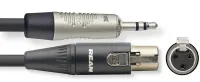 STAGG NAC1.5MPSMX4FR - аудио кабель mini XLR/джек, 1,5 м, черный