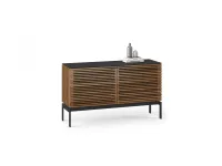 BDI Corridor SV 7128 - Тумба 2-х секционная под ТВ, Natural Walnut