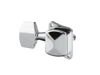 AL-015R Правый одиночный колок, хром, Alice