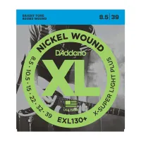 D'ADDARIO EXL130+ Набор 6 струн для гитары электро никель 0085-039