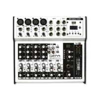ECO UNIT-MIX 4.2 MP3FX Профессиональный микшерный пульт. 4 мик\лин. +2 стерео входа. Встроенный процессор эффектов и мультиформатный медиаплеер