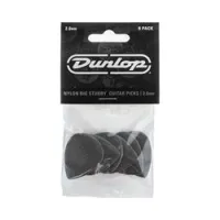 Dunlop 445p200 big stubby nylon 6pack  медиаторы, толщина 2 мм, 6 шт.