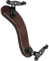 0 violin shoulder rest Viva Flex 80FMP5 - 1/4-1/2 violin shoulder rest with comfortable transparent shoulder support, with foldable black forks and swivel end members. Black color