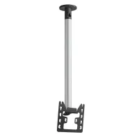 Vogels CT242222 Silver- Комплект потолочного поворотного крепления для дисплея диагональю до 19–43'', длина штанги 2200 мм, макс. нагрузка 30 кг