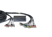 Cordial CYB 16-8 C мультикор (stagebox) 16xinput, 8xoutput, XLR male, 30,0 м, черный