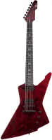 SCHECTER E-7 APOCALYPSE RED REIGN - 7 струнная электрогитара, корпус: болотный ясень, гриф: клён/падаук, накладка: чёрное дерево, 24 лада, вклееный, звукосниматели: HH Schecter USA Apocalypse-VII™, регулировки: 1х громкость. 1х тон (пуш-пулл), 3х позицион