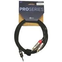 Nordfolk nyc pro r/ 1.5m  кабель minijack stereo - 2 x rca, rean,