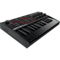 MIDI клавиатура [MPKMINI3B] AKAI [MPK Mini MK3 Black] 25 мини клавиш, 8 пэдов, 8 энкодеров, цвет черный