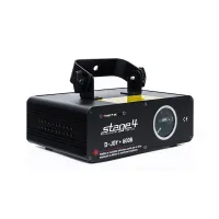 STAGE 4 D-JOY+ 600B Модель D-JOY+ 600B Скорость сканирования 2 500pps Тип излучателей Лазерный диод Излучатели: Синий: 600мВ Управление Авто, звук. активация DMX, авто, звуковая активация, master/slave. Габариты(мм)/вес(кг): 240х220х140 мм, 3,5 кг.