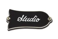 GIBSON 61 LES PAUL HISTORIC TRUSS ROD COVER BLACK крышка анкера историческая, цвет черный