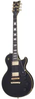 SCHECTER SOLO-II CUSTOM ABSN - электрогитара, корпус красное дерево, гриф красное дерево, накладка черное дерево, звукосниматели: Schecter USA Pasadena Plus / Schecter USA Pasadena. Цвет - Aged Black Satin