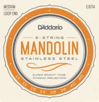 Комплект струн для мандолины D'Addario EJS74