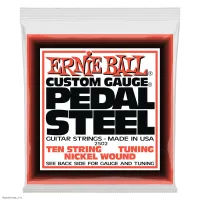 ERNIE BALL 2502 Nickel Wound E9 Tuning 13-38 - Струны для 10 струнной педальной слайд-гитары