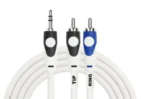 Kirlin LGY-364L 2M WH - кабель Y-образный 2 м