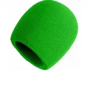 Shure a58ws-grn. поролоновая ветрозащита shure для микрофонов sm58, pg58 (зеленая)